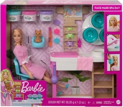 barbie salon spa med ansigtsmaske – legesæt