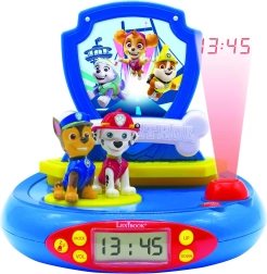 Børnevækkeur med projektor Paw Patrol