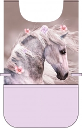 børneforklæde poncho hest romantic