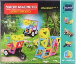 Magnetisk byggesæt Magic Magnetic Pop Set 25 dele