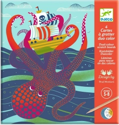 Djeco skrabe billeder: På havet