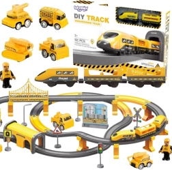 Woopie elektrisk togbane – byggeteam, 92 dele