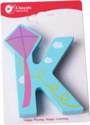 Træbogstav K CLASSIC WORLD