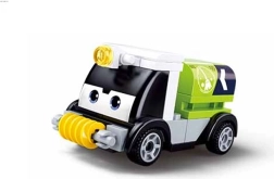 Sluban optræksbil Grøn tankvogn