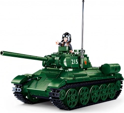 Sluban tank T-34/85 Model Bricks byggesæt
