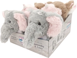 Plys elefant grå 27 cm