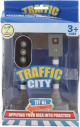 Sæt med lysende trafiklys til børn