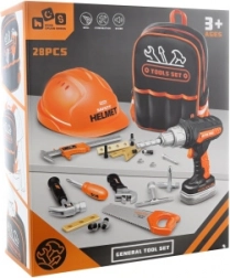 Børneværktøjssæt i rygsæk