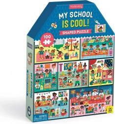 Mudpuppy puslespil Min skole er sej! 100 brikker