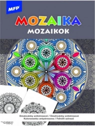 Antistress-malerbog Mosaic 21x29 cm