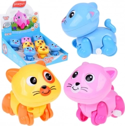 Optrækskatten Psotek – farverigt, bevægeligt legetøj til de mindste