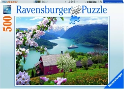 Puslespil Landskab 500 brikker - Ravensburger