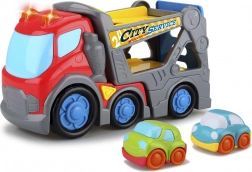 Kiddy autotransporter med effekter, 31 cm + 2 biler 9 cm