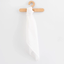 Stofbleer i bomuld NEW BABY Standard 70 × 80 cm, 10 stk., hvide