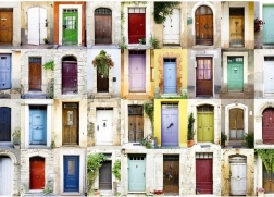 Ravensburger puslespil Døre 1000 brikker