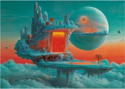 Educa puslespil Planeten af ild og is 1000 brikker