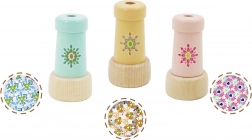 Kalejdoskop i farvet træ