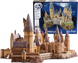 3D papirpuzzle HARRY POTTER Hogwarts-slot 4D Build