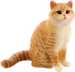 Plastfigur af kat