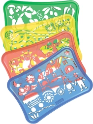 Stencils Design tegneskabeloner – gård