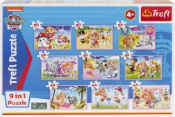Puslespil Paw Patrol Skye og venner 9-i-1