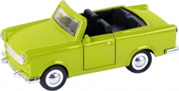 Metalmodel TRABANT cabriolet 1:32 med pull‑back‑motor