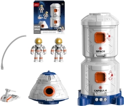 Interaktivt legetøj Rumstation med astronauter og rumfærge