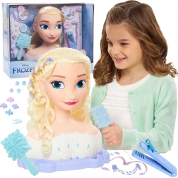 Stylinghovedet Elsa fra Disney Frozen Deluxe med tilbehør