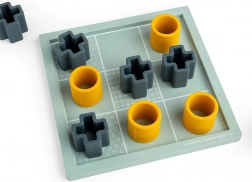 Bigjigs Toys kryds og bolle af træ og silikone