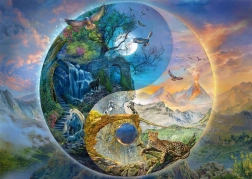 Puslespil Bjergenes verden 1000 brikker SCHMIDT