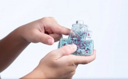 Fidget Blox Touch klem mig – grøn stressaflastende gadget