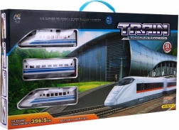 Stor elektrisk jernbane med tilbehør til børn 3+