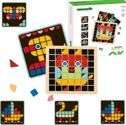 Tooky Toy Montessori træmosaik