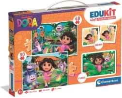 Clementoni Edukit 4 i 1 Dora the Explorer