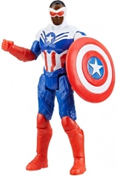 Figur af Kaptajn Amerika med tilbehør 10 cm - Avengers