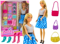 Dukke Anlily Mode og Tilbehør