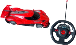 Fjernstyret bil med trafiklys