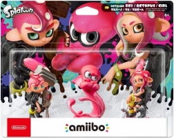 amiibo-figurer SPLATOON Octoling – sæt med 3 stk.
