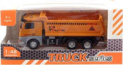 Metal dumptruck med svinghjul 1:48