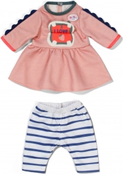 Junglekjole til BABY Born-dukker