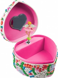 3D mosaik spilledåse – hjerte