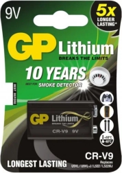 GP Lithium-batteri 9V