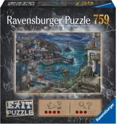 Escape-puslespil RAVENSBURGER – fiskerby, 759 brikker