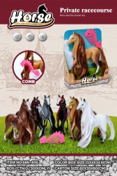 Legetøjshest med kam