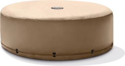 Oppusteligt overtræk til spabad til 4 personer – rundt spabad