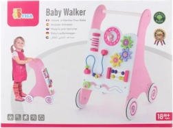 Lyserød gåvogn til piger