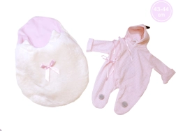 Tøj til dukke New Born med dinosaur-design