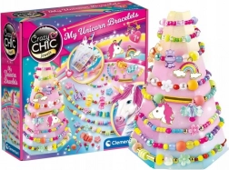 CLEMENTONI Crazy Chic smykker: armbånd med enhjørninge