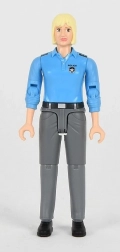 Politibetjent figur Bruder BWORLD