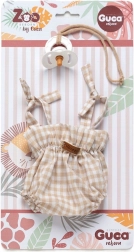 Tøj til abe-baby REBORN 32 cm med sut